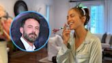 Jennifer Lopez Seemingly Snubs Ben Affleck and Goes Makeup Free in Birthday Message