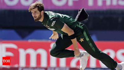 T20 World Cup 2024: Shaheen Afridi becomes fourth bowler to pick 2 wickets in the first over | Cricket News - Times of India