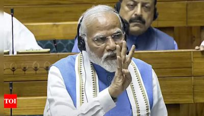 'Congress has now become a parasite': PM Modi's all-out attack against grand old party | India News - Times of India