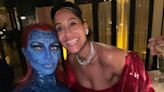 Kim Kardashian mistakenly turns up to Tracee Ellis Ross’ no-costume party dressed as Mystique