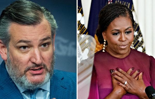 Ted Cruz Doubles Down on His Prediction That Michelle Obama Will Take Over for President Joe Biden: 'The Democratic...