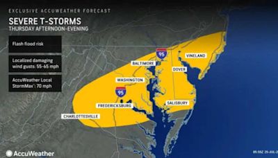 Thunderstorms May Cause Travel Issues, Power Outages In DMV Region: Forecasters