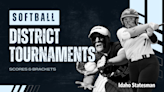 High school softball district tournament scoreboard, updated playoff schedules