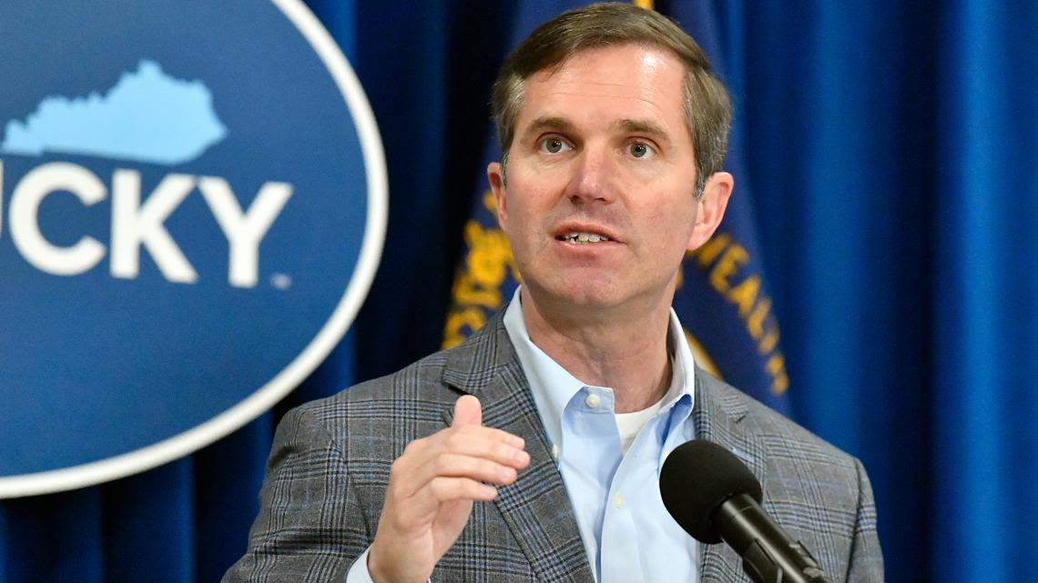 Gov. Andy Beshear responds to calls to replace Joe Biden in presidential race