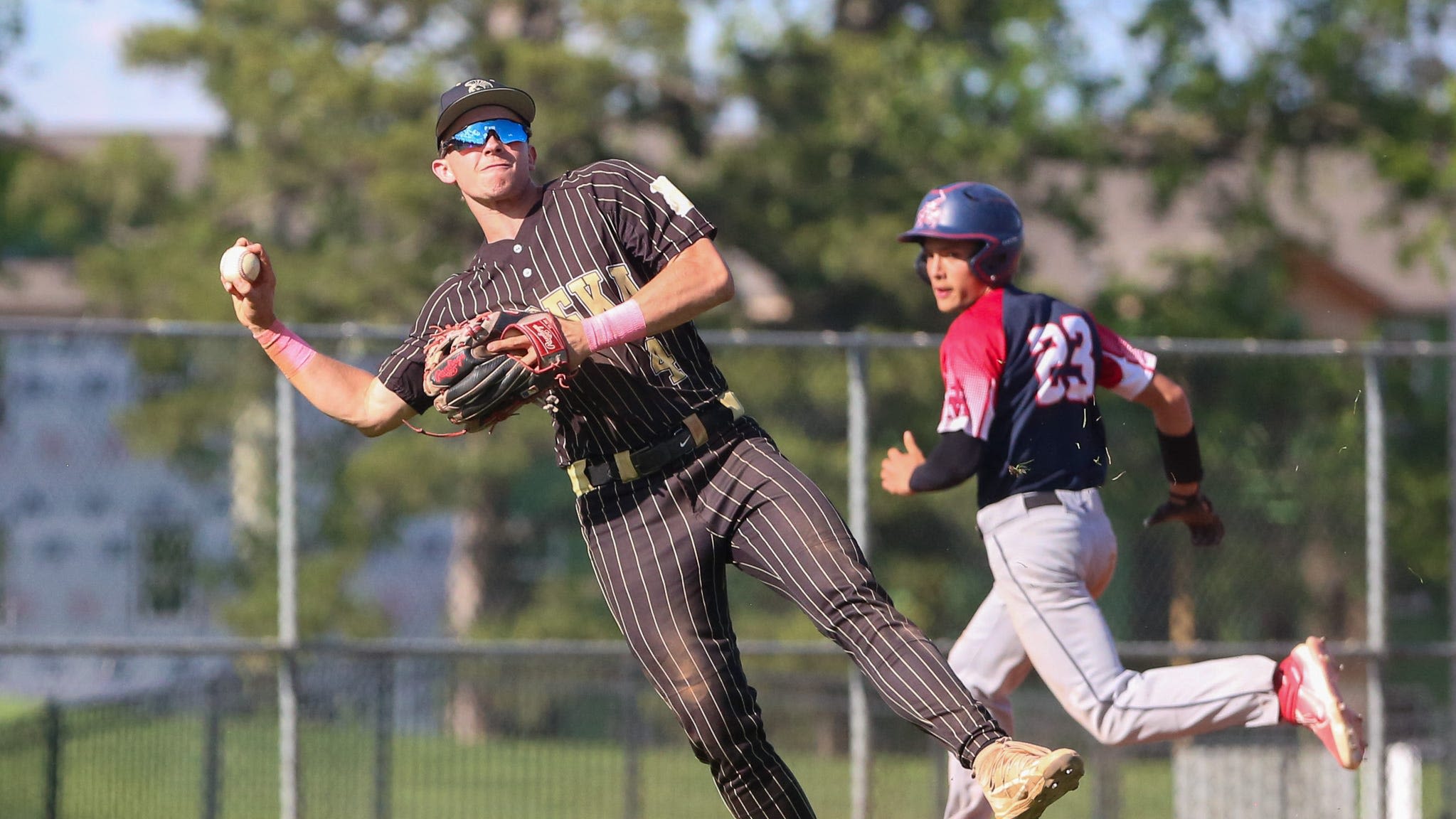 Photos: Topeka High baseball sweeps St. Marys Academy on senior day