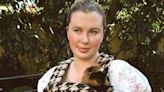 Ireland Baldwin Snuggles Tiny Goat in Baby Carrier: 'My Child'