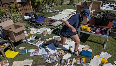 Juneau residents hit by glacier flood scramble to drain homes of water and clean up before weather changes