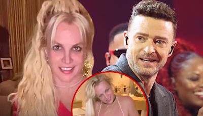 Britney Spears Dances to Song Featuring Ex Justin Timberlake