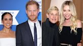 Meghan Markle and Prince Harry Join Jennifer Aniston and Katy Perry at Ellen and Portia's Vow Renewal