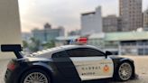 影／「奧迪R8超跑」萌樣警車吸睛 高雄警交通宣導品意外爆紅