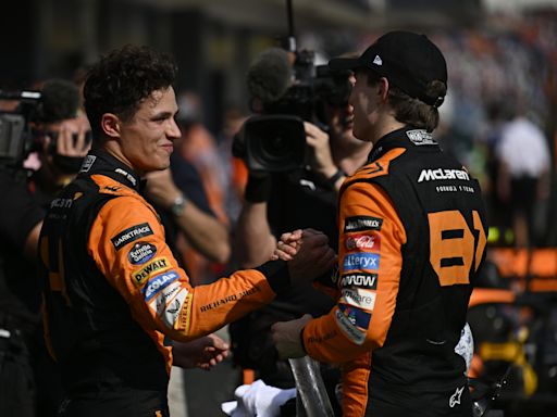 Oscar Piastri wins first F1 race in McLaren one-two with Norris at Hungarian GP