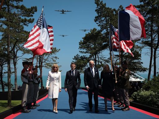 ‘A tyrant bent on domination,’ Biden says of Putin during D-Day speech