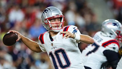 Source: Patriots promoting 1st-round rookie Drake Maye to starting QB vs. Texans