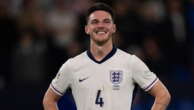 England manager Gareth Southgate told Arsenal's Declan Rice is 'very overrated'