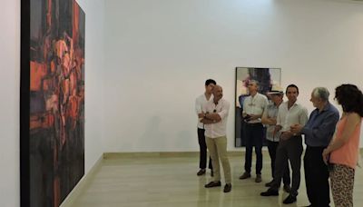 La Casa de la Provincia acoge hasta el 31 de agosto la exposición del artista onubense David Morales