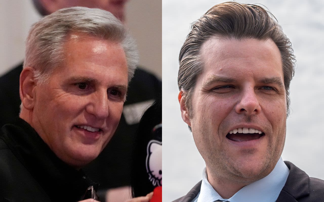 McCarthy Slams Gaetz as ‘The Hunter Biden’ of the GOP: He’s ‘Buying Coke and Paying Minors for Sex’