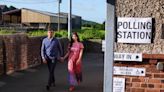 Sunak and Starmer cast their ballots as voting under way in high-stakes poll