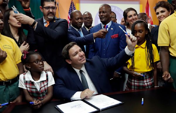 School choice programs have been wildly successful under DeSantis. Now public schools might close.