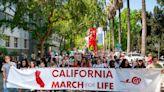 Christian conservatives rally at California Capitol at March for Life to pray against abortion