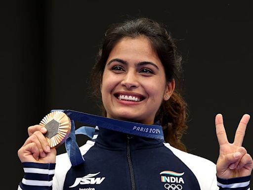 Paris 2024: Manu Bhaker becomes first Indian woman to win an Olympic shooting medal, bags 10m air pistol bronze