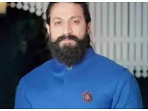 Yash's outfits for Ravana, whom he plays in 'Ramayana', are being made with real gold | Hindi Movie News - Times of India