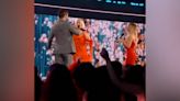 Sydney Sweeney and Glen Powell sing ‘Unwritten’ as Natasha Bedingfield makes surprise People’s Choice Awards appearance