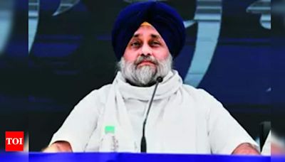 Sukhbir calls for ‘large-hearted approach’ amid revolt in Shiromani Akali Dal | Chandigarh News - Times of India