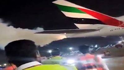 Video | Video: Smoke Comes Out Of Dubai-Bound Flight In Chennai Before Takeoff