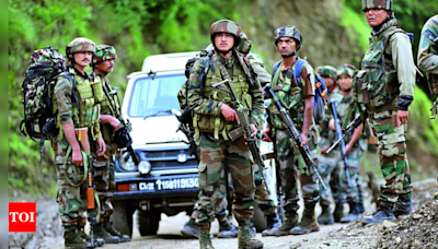 Shootout breaks out in Doda amid manhunt after Kathua ambush | India News - Times of India