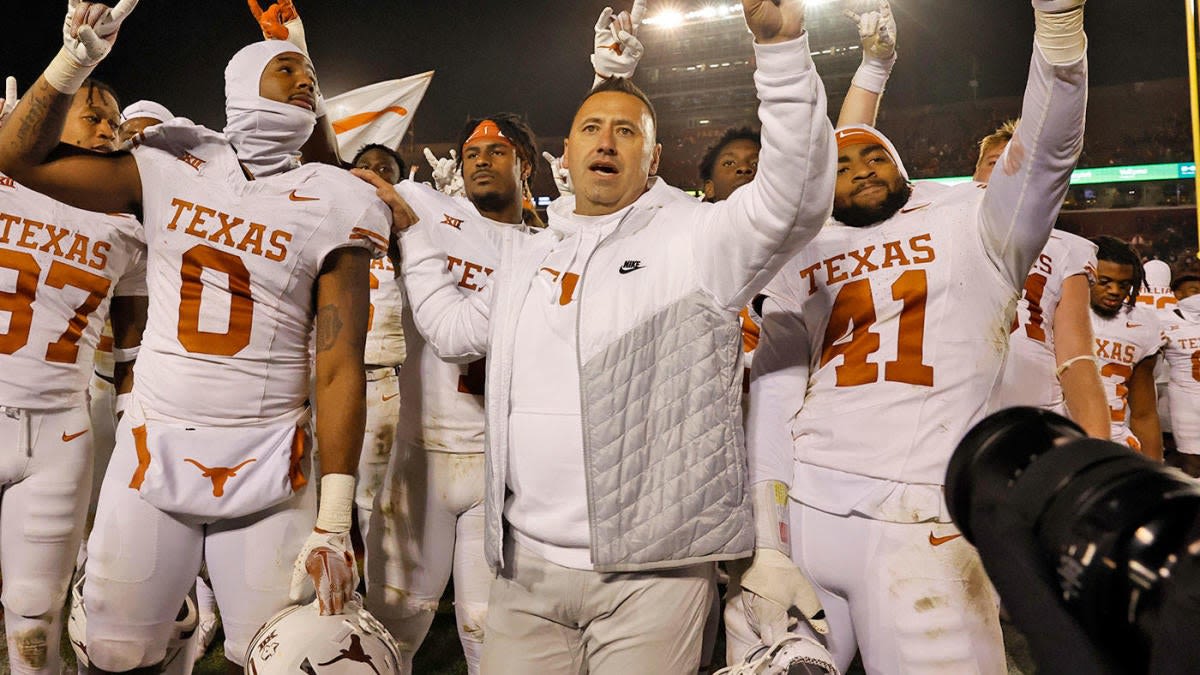 Steve Sarkisian talks managing loaded Texas QB room, striving for his program to have Alabama-like success