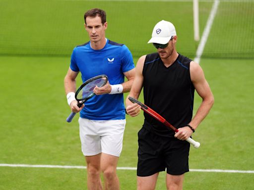 When is Andy Murray playing at Wimbledon? Start time and TV channel for doubles match today