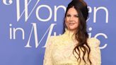 Lana Del Rey revealed that she wore a copy of her friend's wedding dress to a recent awards show