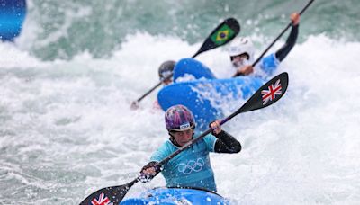 Olympics LIVE: Kimberley Woods and Joe Clarke go for gold in kayak cross as Simone Biles beaten in floor final