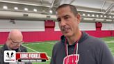 Wisconsin football coach Luke Fickell on injured OLB Aaron Witt