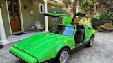This Safety Green Bricklin SV1 Has Just 4700 Miles and it is Selling at Auction This Weekend