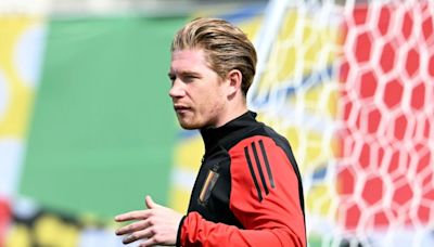 Belgium coach Tedesco 'sure' De Bruyne ready for Euros