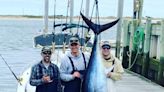 Giant bluefin tuna giving fishermen a fight off Jersey Shore coast