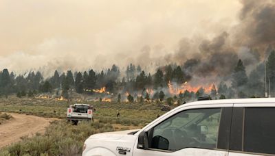 Multiple Oregon wildfires grow by tens of thousands of acres