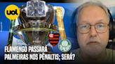 'FLAMENGO E PALMEIRAS EMPATARÃO OS 2 JOGOS E FLA PASSARÁ NOS PÊNALTIS', PREVÊ RENATO MAURICIO PRADO