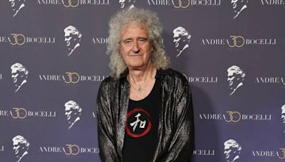 Queen’s Brian May said he had minor stroke