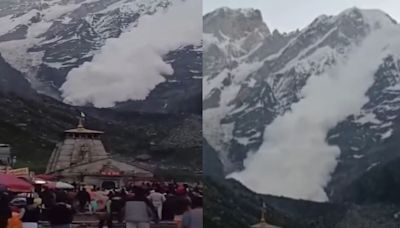 Watch | Massive avalanche strikes Gandhi Sarovar near Kedarnath