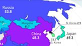 全球經濟自由度台灣、中國不同顏色 外媒1張圖秒辱華 - 自由財經