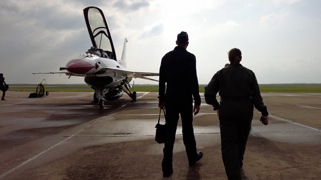 Hometown Hero takes to the skies during flight of her life