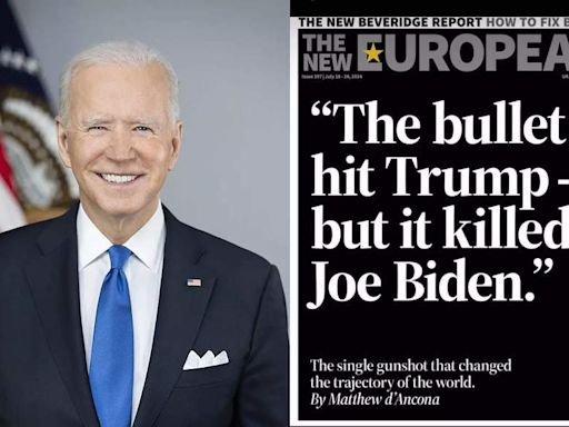 ‘The bullet hit Trump - but killed Biden’: The prophetic UK newspaper heading that predicted POTUS' fate | World News - Times of India