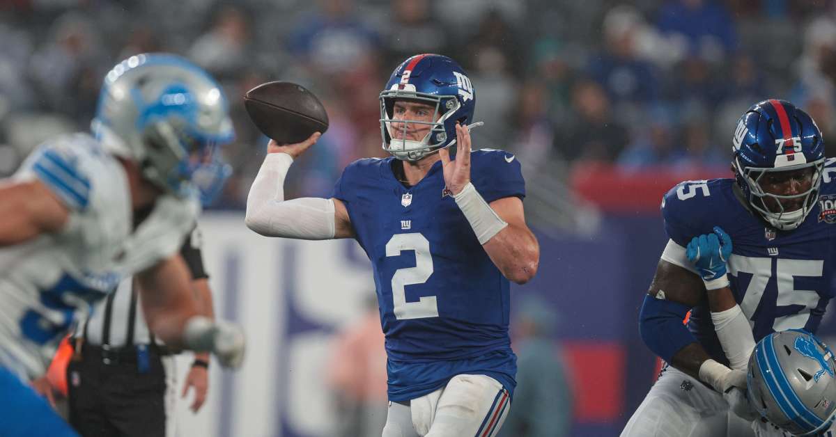 Giants’ Drew Lock Just a ‘Serviceable Backup’?