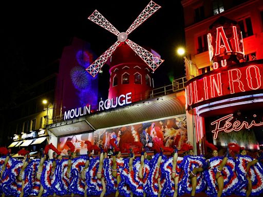 Moulin Rouge windmill restored after collapse - in time for Olympics