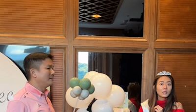 劉香慈3寶性別揭曉！一戳破氣球夫妻「滿臉茫然」 全場都傻眼了