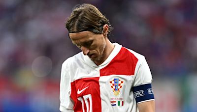 Luka Modric shares emotional retirement exchange with journalist after Italy draw