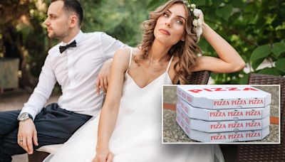 Reddit user kicked out of wedding reception for ordering pizza when bride's family devours buffet