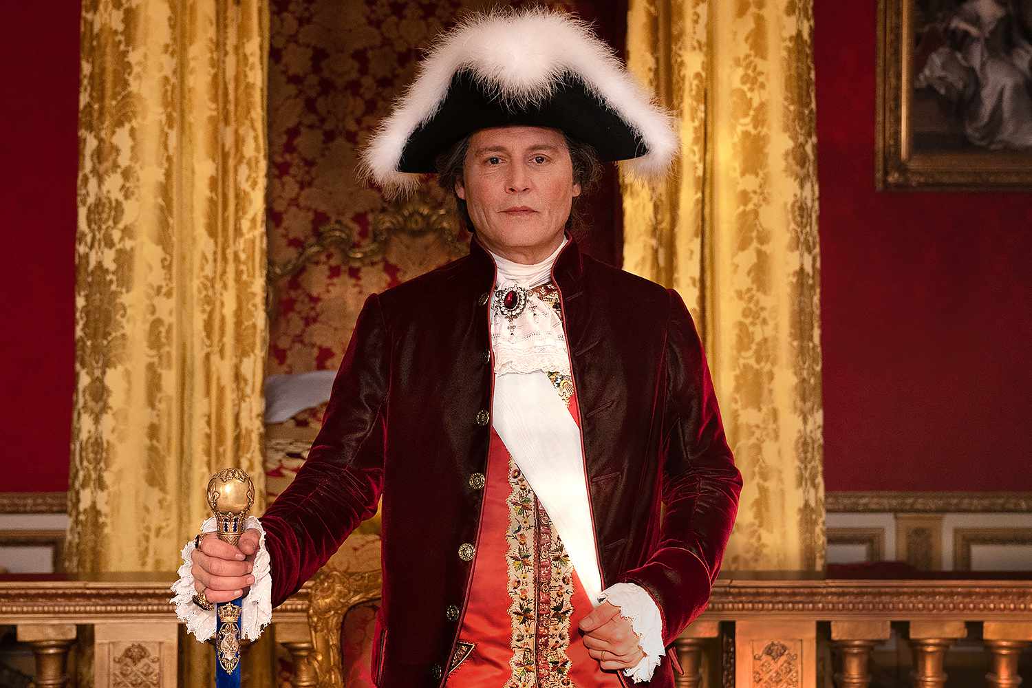 See Johnny Depp as King Louis XV in 'Jeanne du Barry' Clip with Costar Maïwenn (Exclusive)